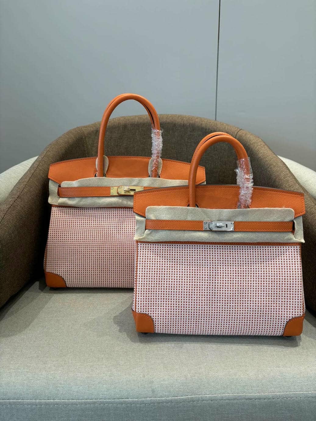 Birkin Canvas-Leather Mix-108